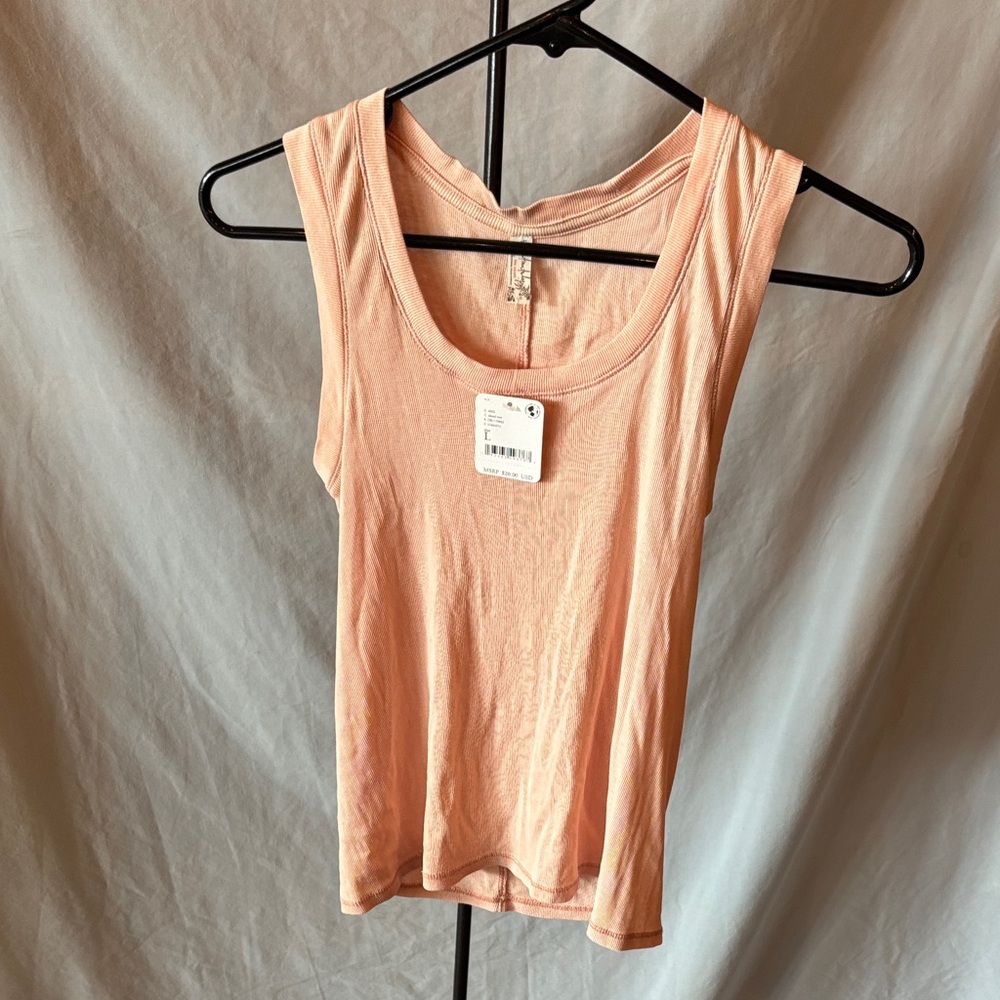 NWT Free people Island Rose  Sleeveless tank